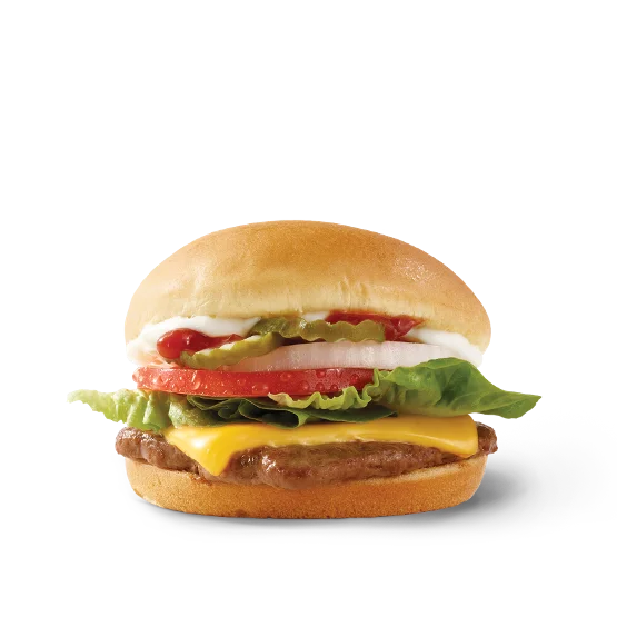 Wendy's Jr. Cheeseburger Deluxe