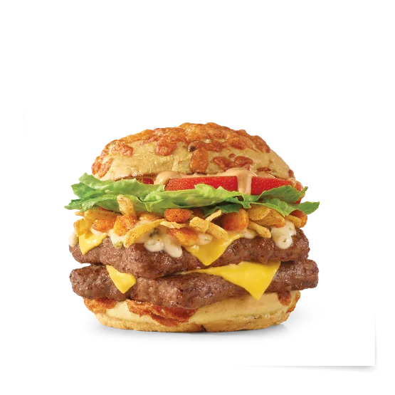 Wendy's Loaded Nacho Double CheeseBurger