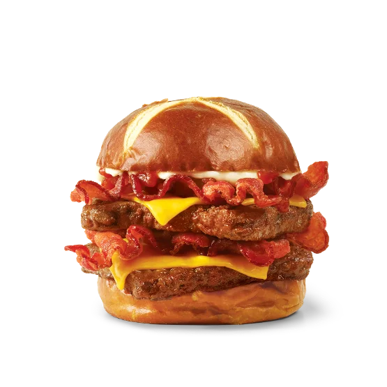 Wendy's Pretzel Baconator

