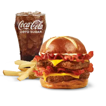 Wendy's Pretzel Baconator