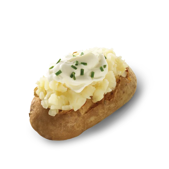 Wendy's Sour Cream And Chive Baked Potato