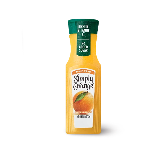 Wendy's Simply Orange Juice